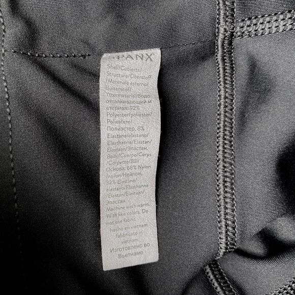 Spanx Get Moving Pleated Mini Skort Black Booty Boost Shorts Tennis Golf 14" Med - Picture 11 of 11